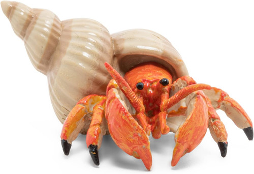 Realistic hermit crab figure - -,