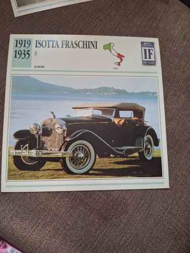 1919 1935 isotta fraschini