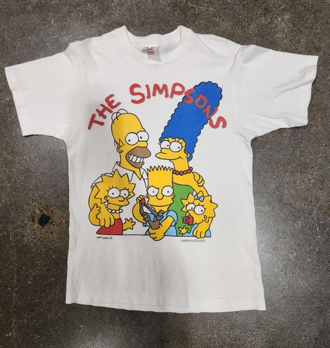 Vintage 1989 simpsons tee - simpsons,