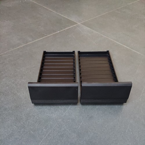 Cassette drawers for - 2x,