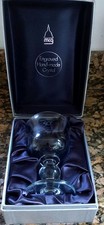 Metropolitan Crystal Glass Goblet 50th Anniversary Ryvita Company 1930- 80 Boxed
