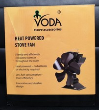 Voda Heat Powered Stove Fan  6 Blades VDSF616N