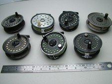 x7 Vintage fly reels including