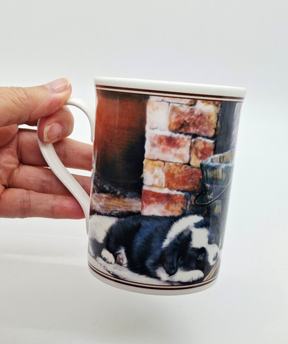Border fine arts mug wash - mug, and