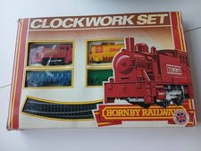 Hornby junior clockwork train set OO guage