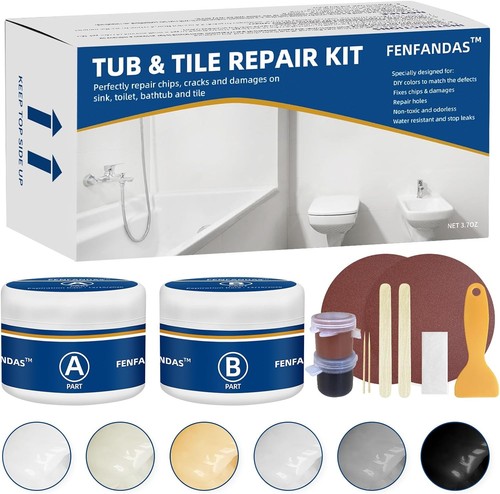 Fiberglass tub repair - repair, kit