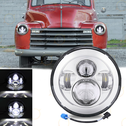 Inch led round headlight - round,