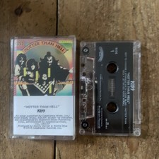 KISS Hotter Than Hell Cassette Tape Casablanca 1974 