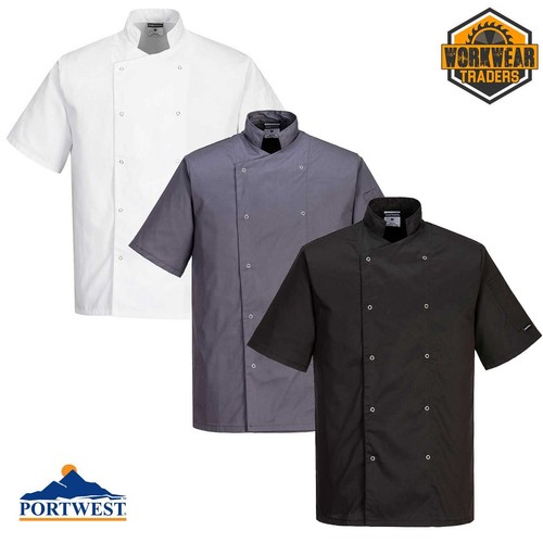 Portwest chef jacket - jacket, short