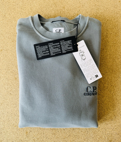 Company grey crew - c.p., neck