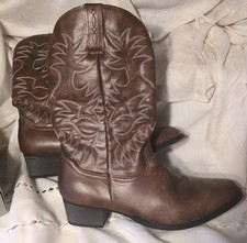 Cowboy Boots Faux Leather