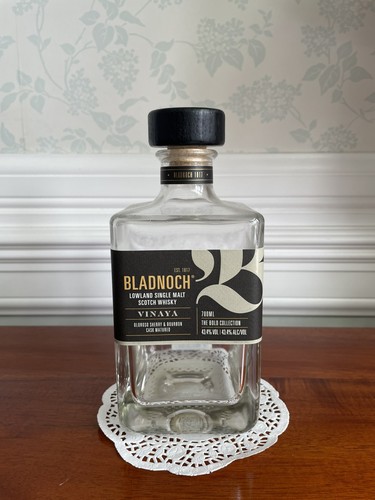 Bladnoch empty whisky - empty,