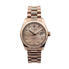 Rolex Datejust 178275 31mm Jubilee Diamond Dial Everose Gold