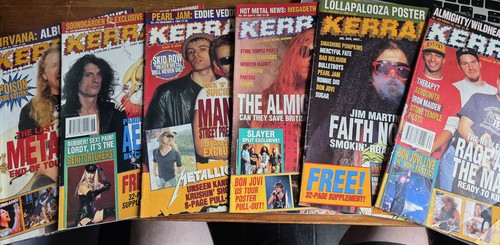 Kerrang mag bundle 1993 - kerrang,