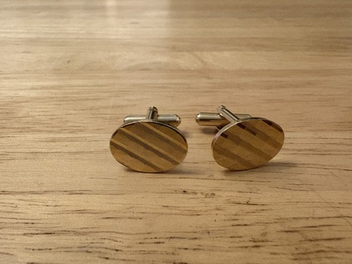 Vintage gold tone oval - vintage,