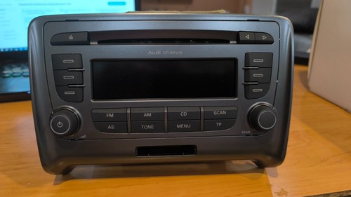 Audi car radio - car,