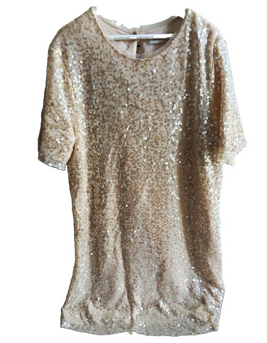 Vera lucy champagne sequin - vera, &
