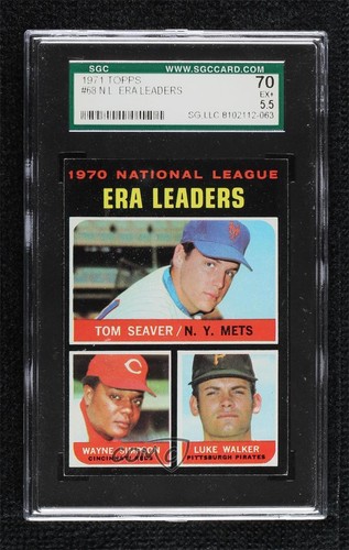 1971 topps league - leaders, tom
