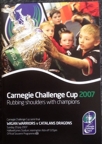 Rugby league programme - rugby,