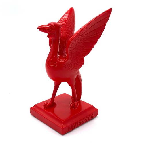 Liver bird red statue 3d - liver,