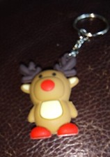 REINDEER RESIN KEYRING