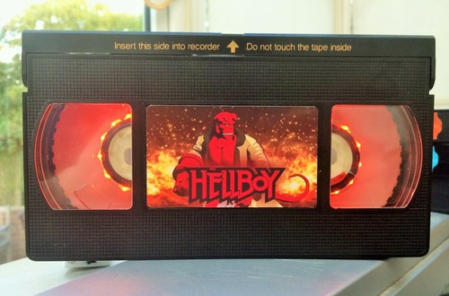 Hellboy vhs night light - hellboy,