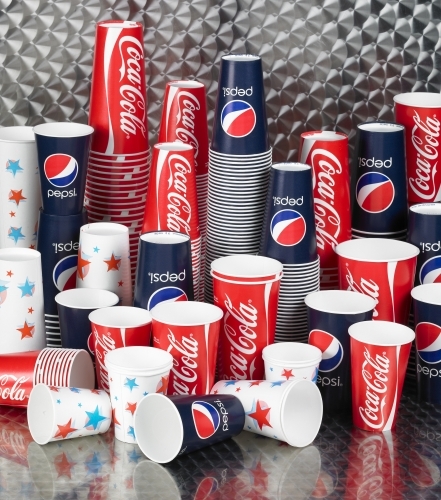 Strong paper soft drinks cups - strong,