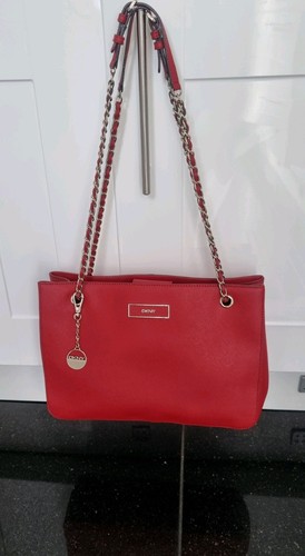 Dkny beautiful red - red, leather