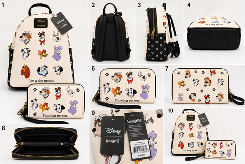Nwt disney loungefly a - disney, dog