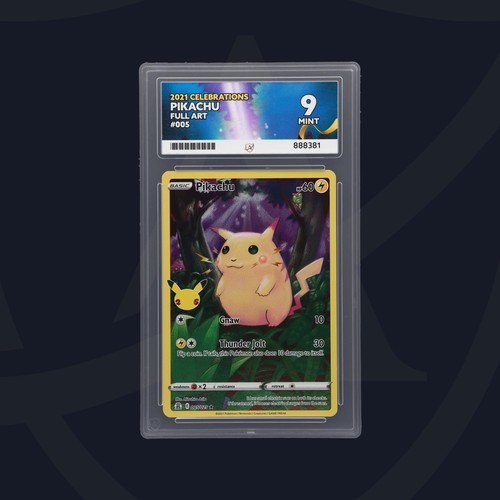 Pokemon card ace - pokemon, grading