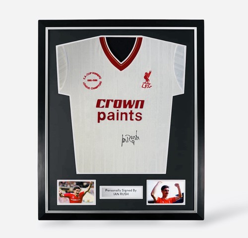 Ian rush signed framed - ian, &