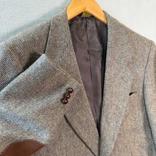 VTG Tweed Blazer Mens 38S