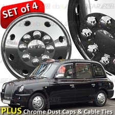 16" Chrome London Taxi Black