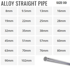 Aluminum Round Tube Pipe All