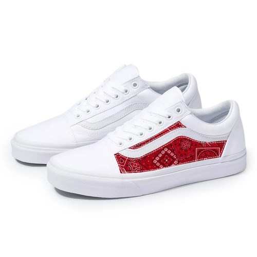 Vans white old skool - white,