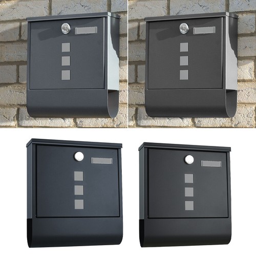 Wall mounted lockable post box - post,
