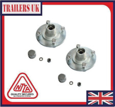 2 x Trailer wheel hub for Erde 122 & 102 Daxara 107 & 127