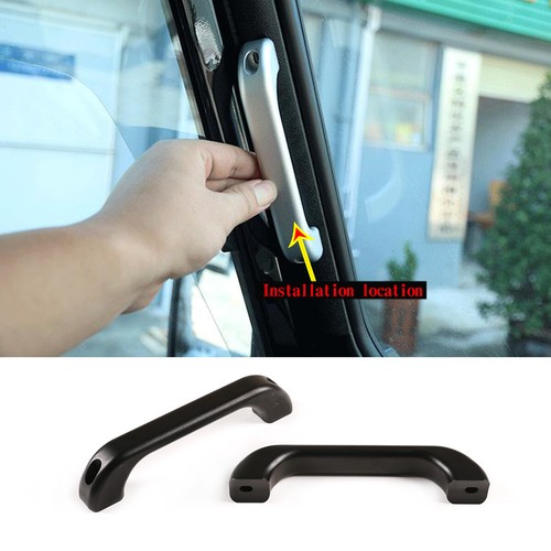 Black alloy front pillar - black,