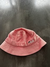 Retro Fila Bucket Hat Pink