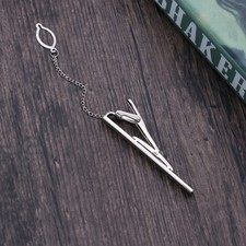 Metal Necktie Bar Clips Men