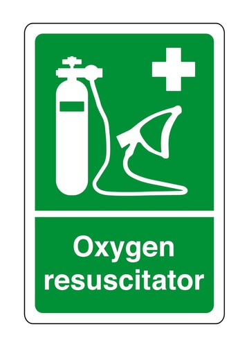 Oxygen resuscitator safety - oxygen,