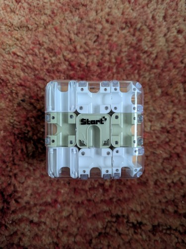 Rubik maze cube puzzle - 3d,