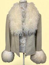 Vintage Y2K Leather Afghan