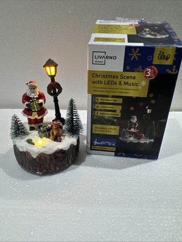 Christmas scene with - scene, leds