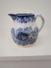Minton genevese blue and - and, white