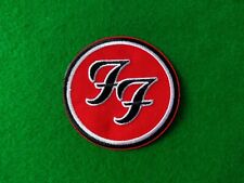 FOO FIGHTERS (e) FF Sew / Iron On Badge Rock Music Festival Patch
