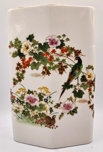 Vintage pheasants and floral - vintage,
