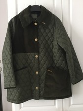 Barbour Green Quilted and