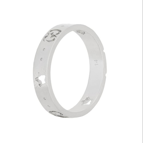 Gucci 18k white gold icon - icon, star