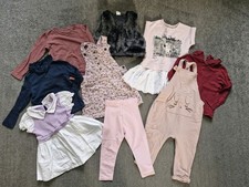 Baby girls Autumn winter clothes bundle size 18-24 months 